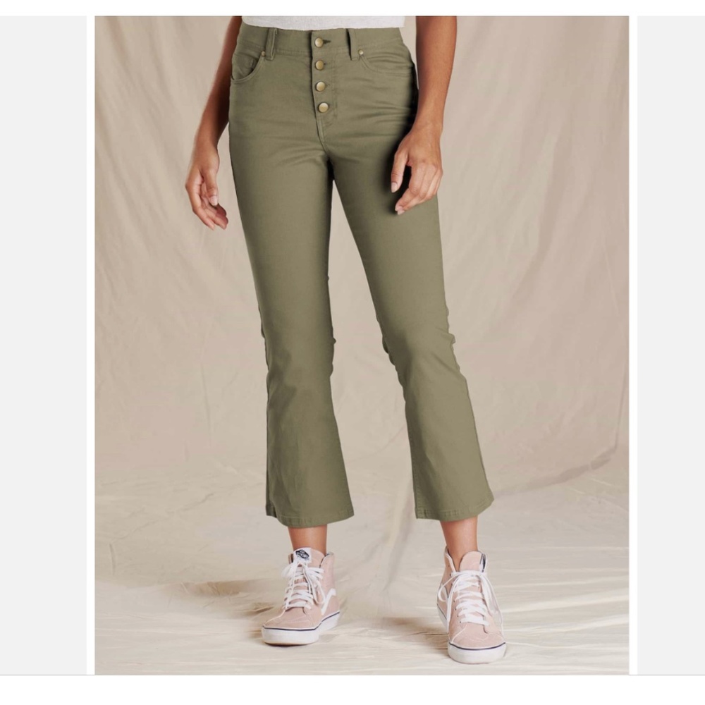 Rust Toad & Co Women's Earthworks Kick Flare Pant Size 2